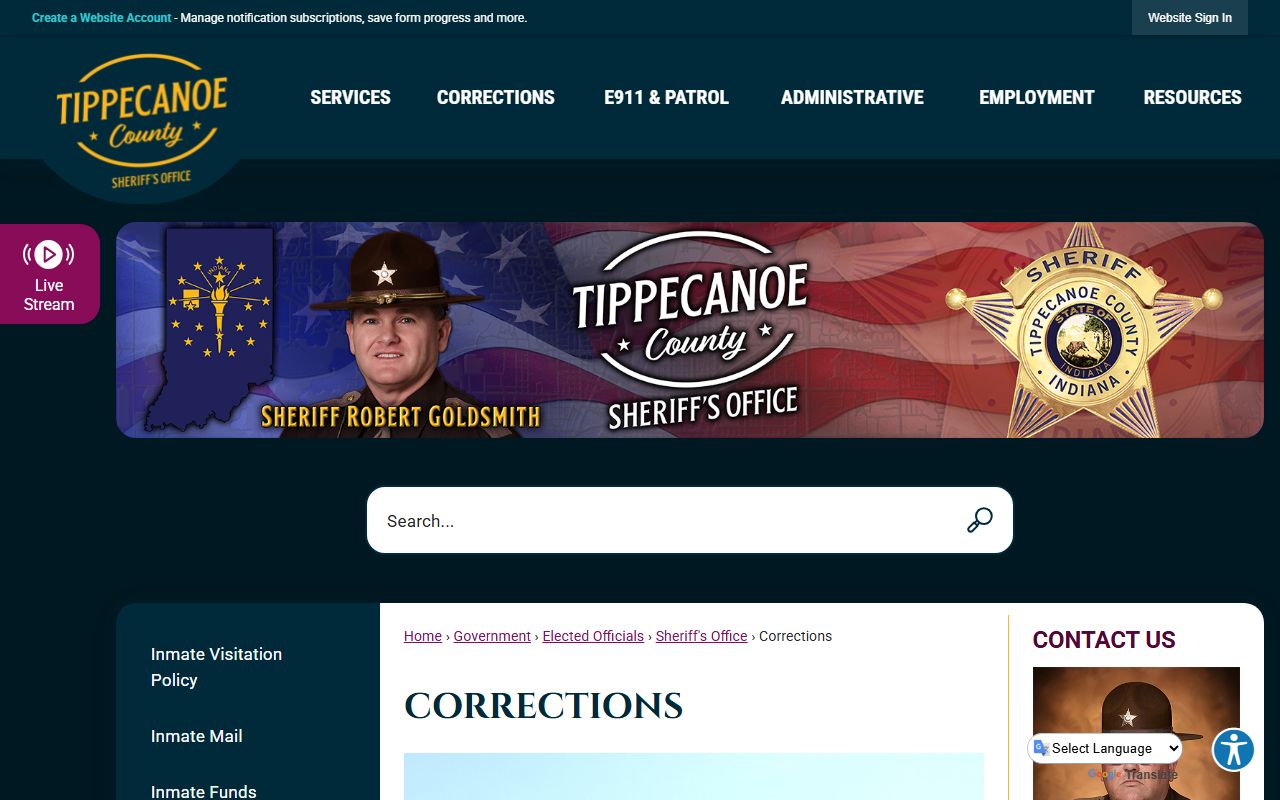 West Lafayette Police Department official website